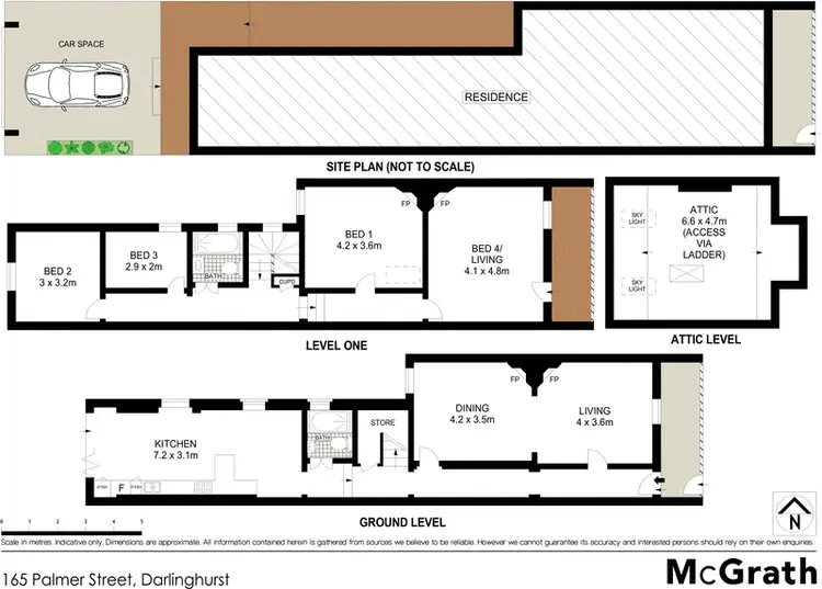Floorplan of Homely house listing, 165 Palmer Street, Darlinghurst NSW 2010