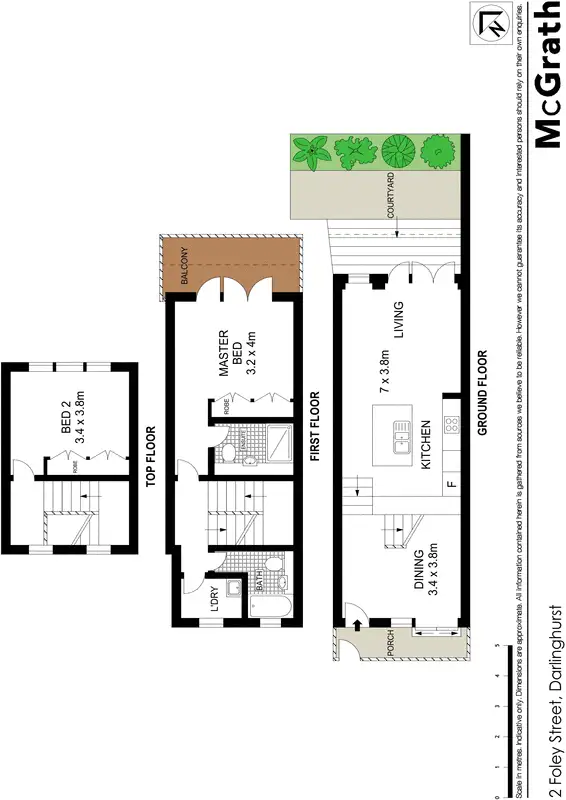 Floorplan of Homely house listing, 2 Foley Street, Darlinghurst NSW 2010
