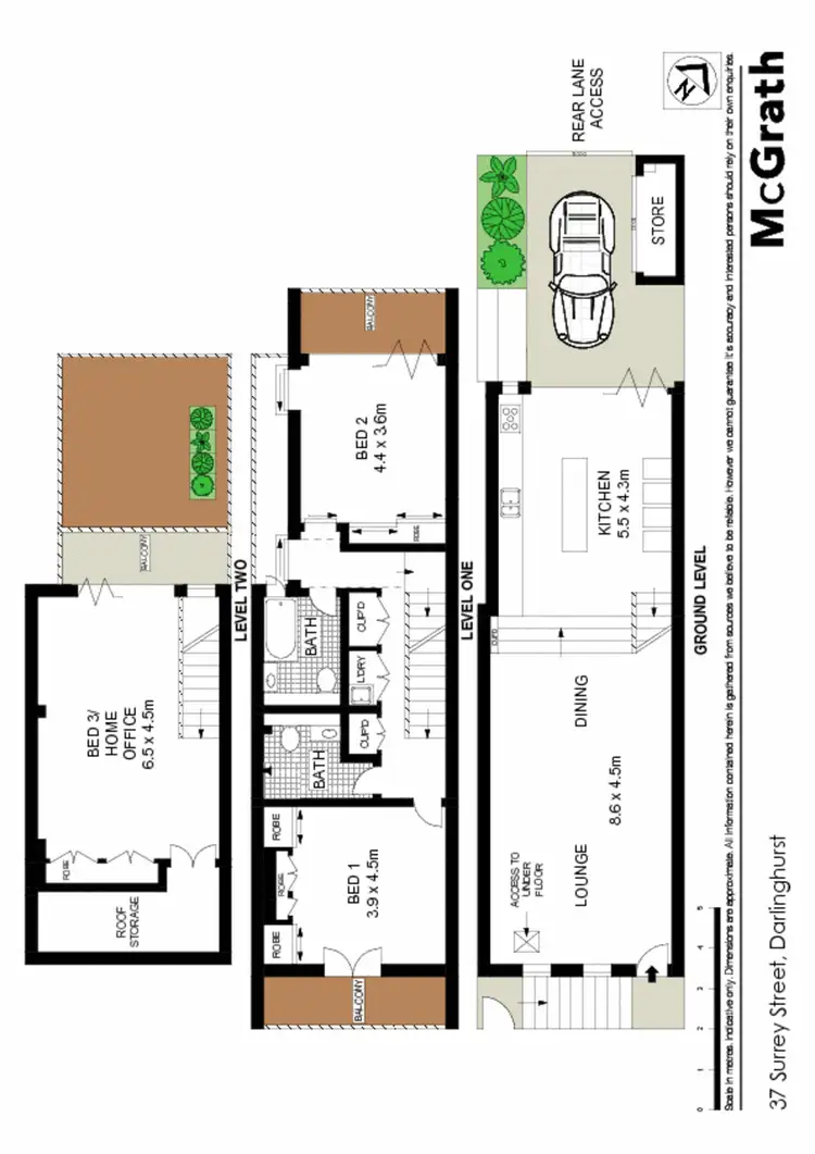 Floorplan of Homely house listing, 37 Surrey Street, Darlinghurst NSW 2010