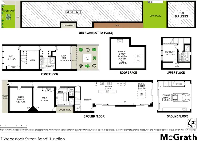 Floorplan of Homely house listing, 7 Woodstock Street, Bondi Junction NSW 2022