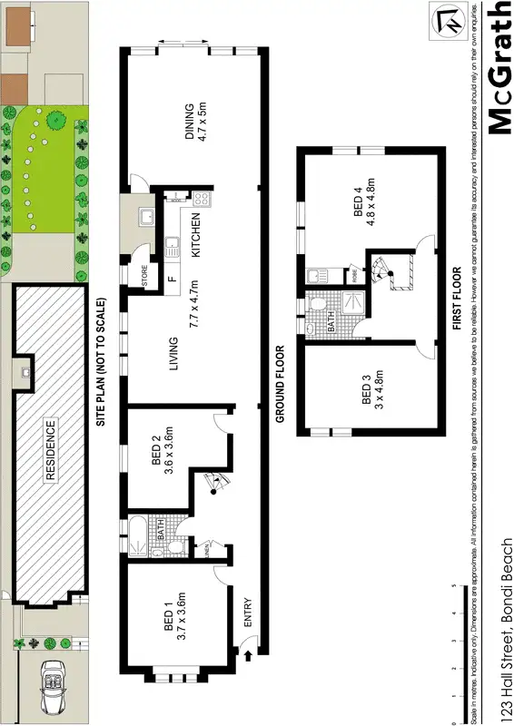 Floorplan of Homely house listing, 123 Hall Street, Bondi Beach NSW 2026