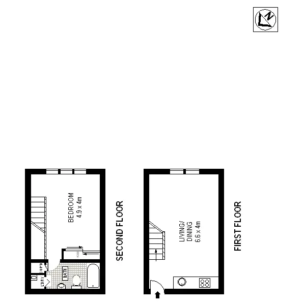 Floorplan of Homely apartment listing, 104/79 Gould Street, Bondi Beach NSW 2026