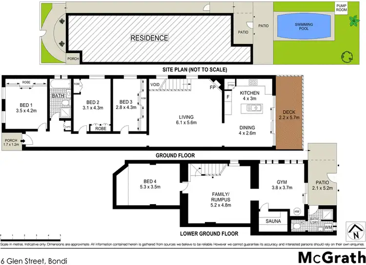 Floorplan of Homely house listing, 6 Glen Street, Bondi NSW 2026