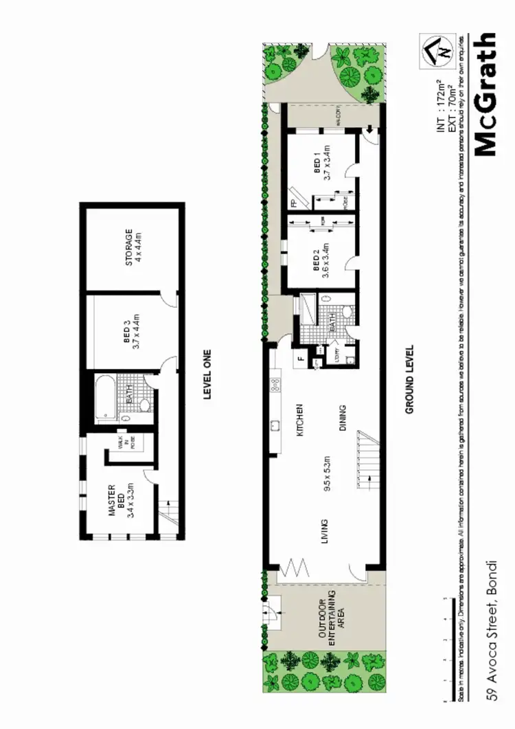 Floorplan of Homely house listing, 59 Avoca Street, Bondi NSW 2026