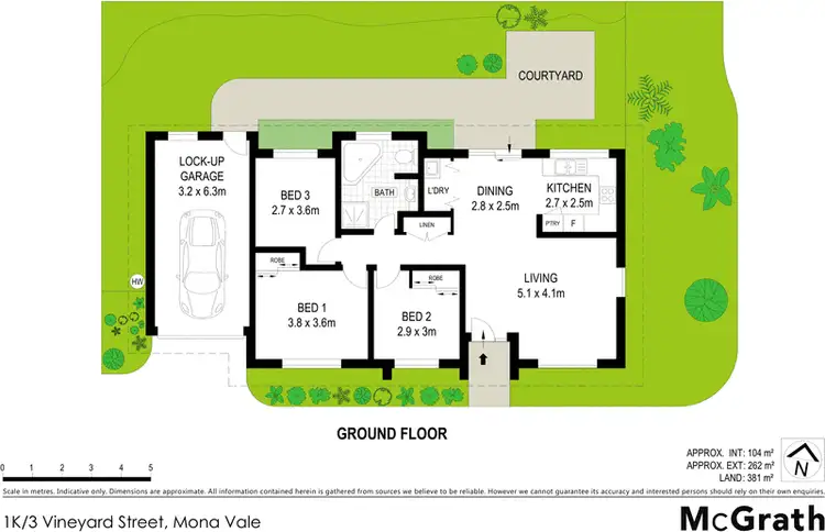 Floorplan of Homely house listing, 1K/3 Vineyard Street, Mona Vale NSW 2103