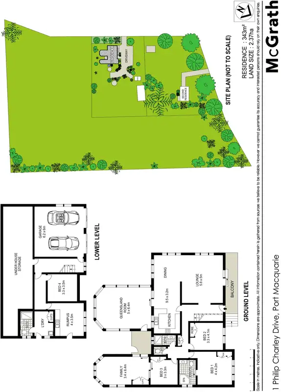 Floorplan of Homely house listing, 1 Philip Charley Drive, Port Macquarie NSW 2444