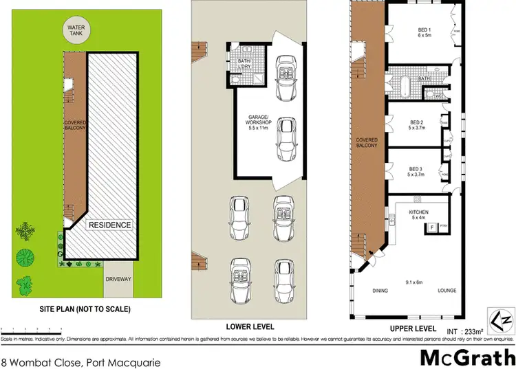 Floorplan of Homely house listing, 8 Wombat Close, Port Macquarie NSW 2444