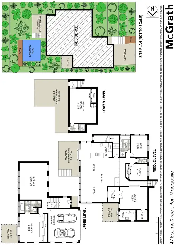 Floorplan of Homely house listing, 47 Bourne Street, Port Macquarie NSW 2444