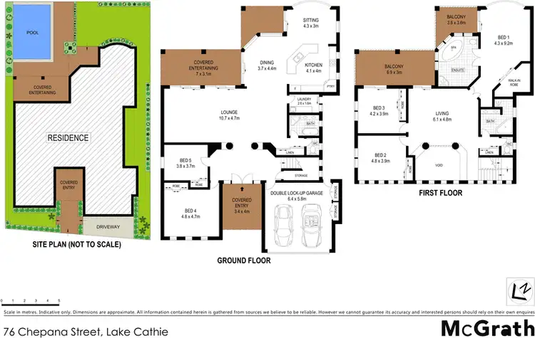 Floorplan of Homely house listing, 76 Chepana Street, Lake Cathie NSW 2445