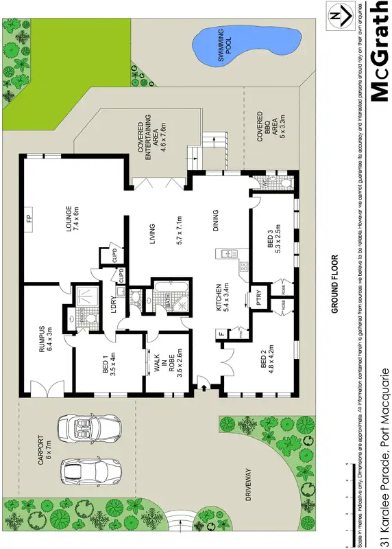 Floorplan of Homely house listing, 31 Karalee Parade, Port Macquarie NSW 2444