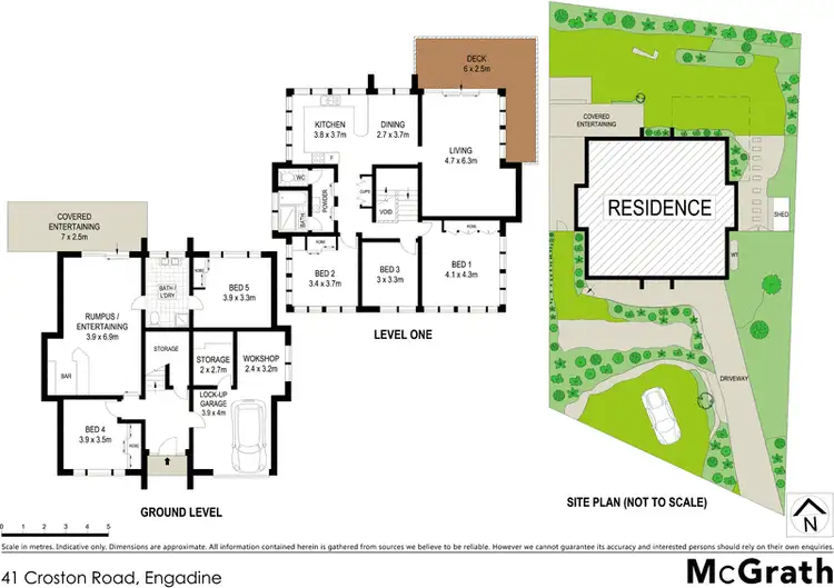 Floorplan of Homely house listing, 41 Croston Road, Engadine NSW 2233