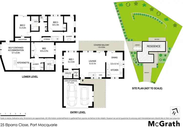 Floorplan of Homely house listing, 25 Elparra Close, Port Macquarie NSW 2444