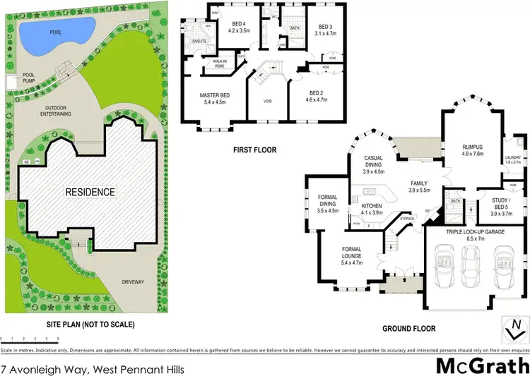 Floorplan of Homely house listing, 7 Avonleigh Way, West Pennant Hills NSW 2125