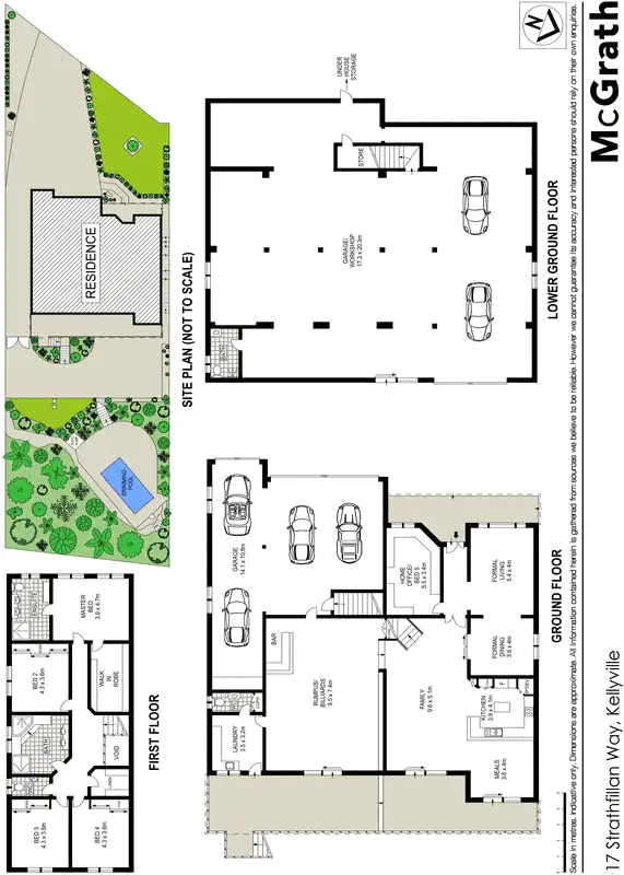 Floorplan of Homely house listing, 17 Strathfillan Way, Kellyville NSW 2155