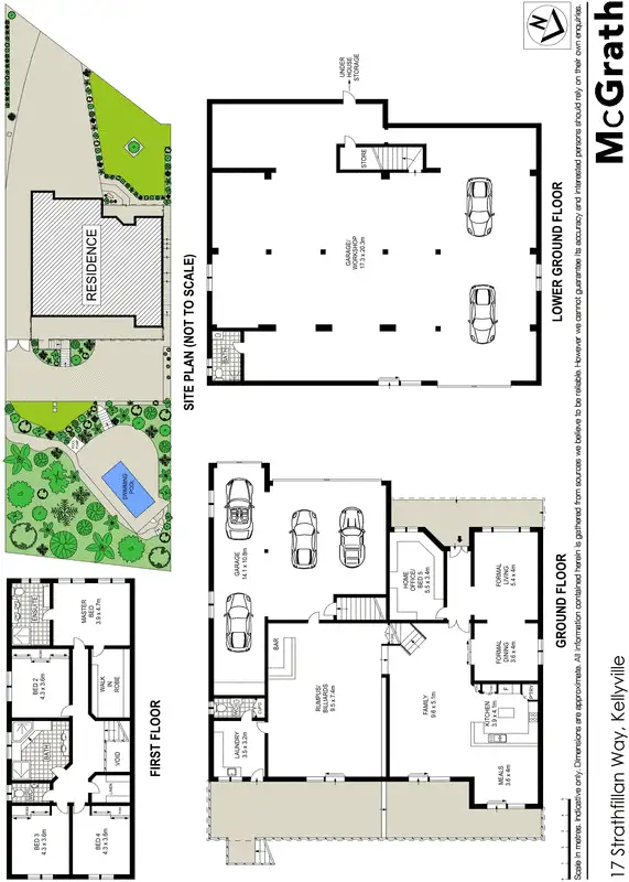 Floorplan of Homely house listing, 17 Strathfillan Way, Kellyville NSW 2155