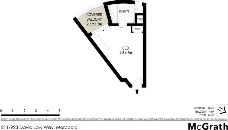 Floorplan of Homely apartment listing, 211/923 David Low Way, Marcoola QLD 4564