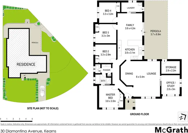Floorplan of Homely house listing, 30 Diamontina Avenue, Kearns NSW 2558