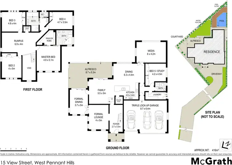 Floorplan of Homely house listing, 15 View Street, West Pennant Hills NSW 2125