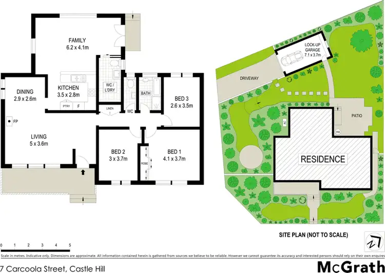Floorplan of Homely house listing, 7 Carcoola Street, Castle Hill NSW 2154