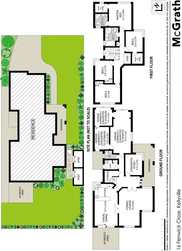 Floorplan of Homely house listing, 16 Fenwick Close, Kellyville NSW 2155