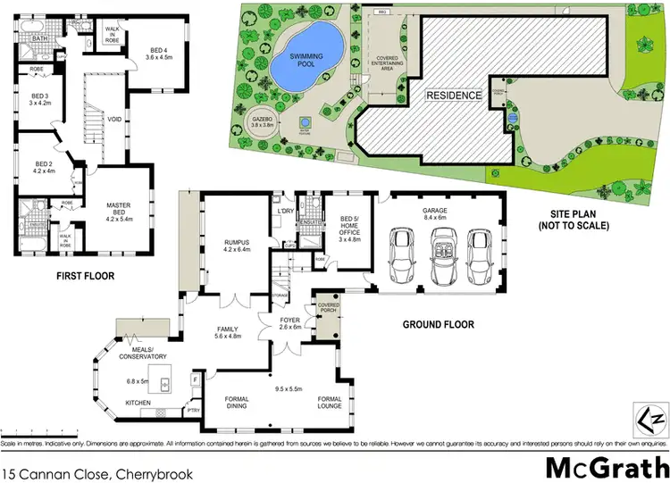 Floorplan of Homely house listing, 15 Cannan Close, Cherrybrook NSW 2126