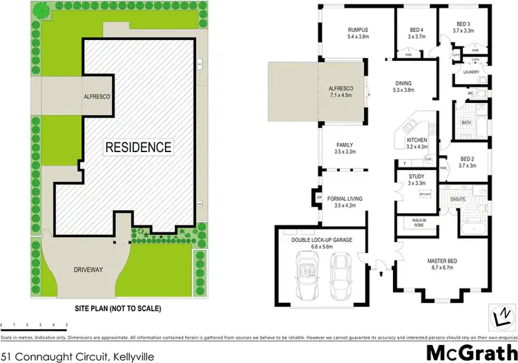 Floorplan of Homely house listing, 51 Connaught Circuit, Kellyville NSW 2155