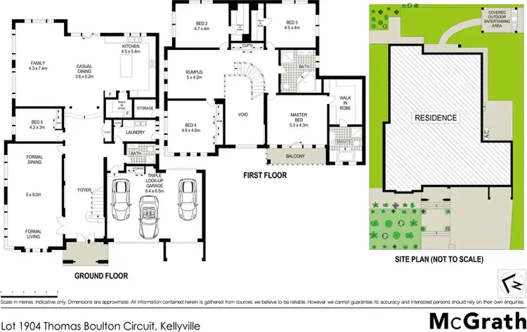 Floorplan of Homely house listing, Lot 1904 Thomas Boulton Circuit, Kellyville NSW 2155