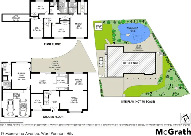 Floorplan of Homely house listing, 19 Merelynne Avenue, West Pennant Hills NSW 2125