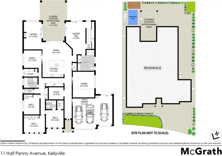 Floorplan of Homely house listing, 11 Half Penny Avenue, Kellyville NSW 2155