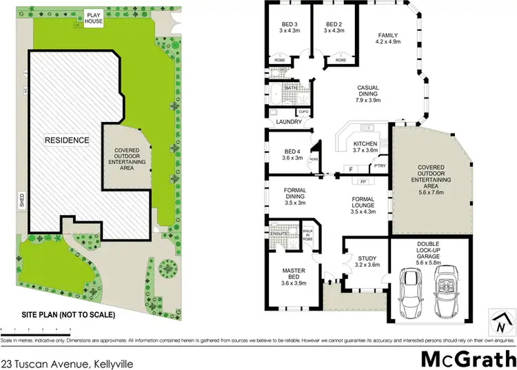 Floorplan of Homely house listing, 23 Tuscan Avenue, Kellyville NSW 2155