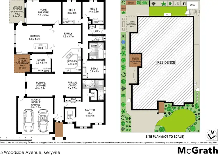 Floorplan of Homely house listing, 5 Woodside Avenue, Kellyville NSW 2155