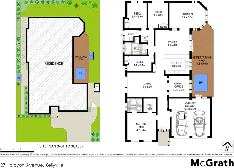 Floorplan of Homely house listing, 27 Halcyon Avenue, Kellyville NSW 2155