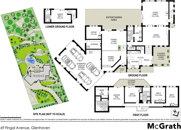 Floorplan of Homely house listing, 69 Fingal Avenue, Glenhaven NSW 2156