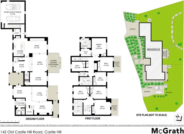 Floorplan of Homely house listing, 142 Old Castle Hill Road, Castle Hill NSW 2154