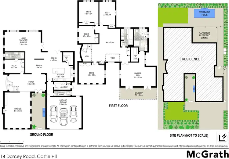 Floorplan of Homely house listing, 14 Darcey Road, Castle Hill NSW 2154
