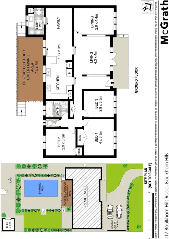 Floorplan of Homely house listing, 117 Baulkham Hills Road, Baulkham Hills NSW 2153