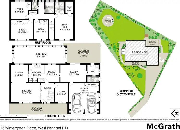 Floorplan of Homely house listing, 13 Wintergreen Place, West Pennant Hills NSW 2125
