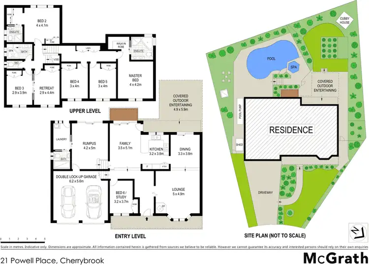 Floorplan of Homely house listing, 21 Powell Place, Cherrybrook NSW 2126