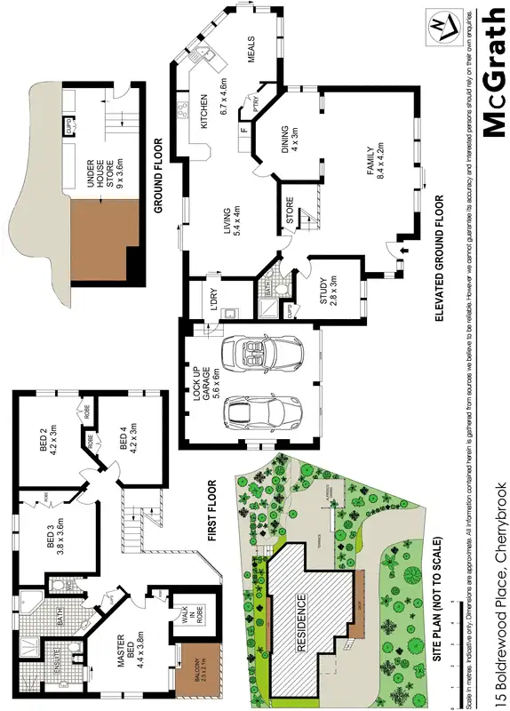 Floorplan of Homely house listing, 15 Boldrewood Place, Cherrybrook NSW 2126
