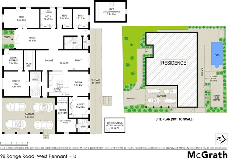 Floorplan of Homely house listing, 98 Range Road, West Pennant Hills NSW 2125