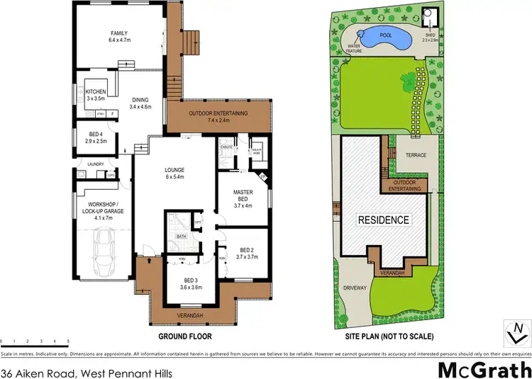 Floorplan of Homely house listing, 36 Aiken Road, West Pennant Hills NSW 2125