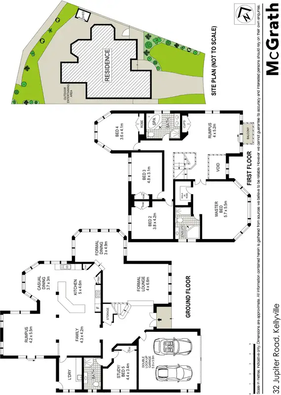 Floorplan of Homely house listing, 32 Jupiter Road, Kellyville NSW 2155