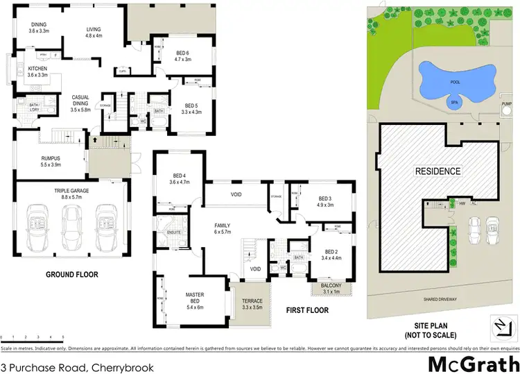Floorplan of Homely house listing, 3 Purchase Road, Cherrybrook NSW 2126