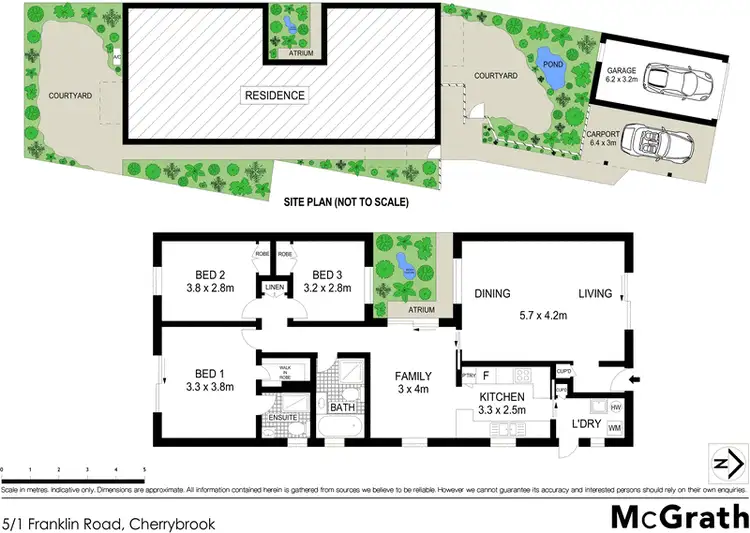 Floorplan of Homely villa listing, 5/1 Franklin Road, Cherrybrook NSW 2126