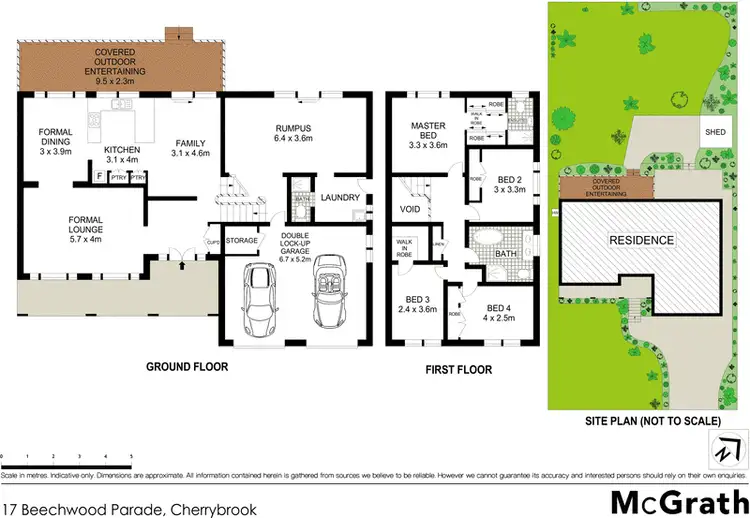 Floorplan of Homely house listing, 17 Beechwood Parade, Cherrybrook NSW 2126