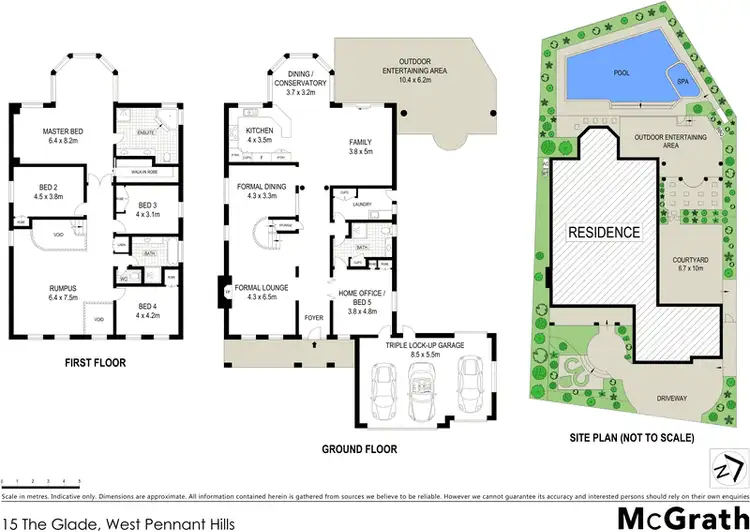 Floorplan of Homely house listing, 15 The Glade, West Pennant Hills NSW 2125