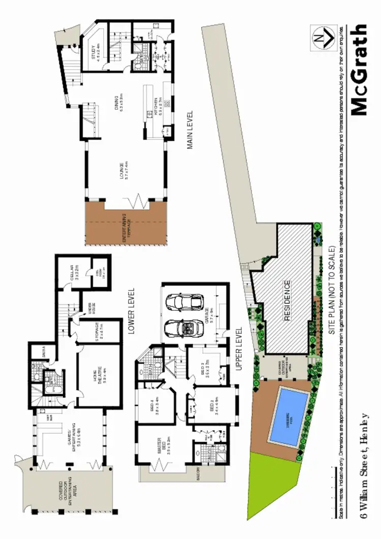 Floorplan of Homely house listing, 6 William Street, Henley NSW 2111