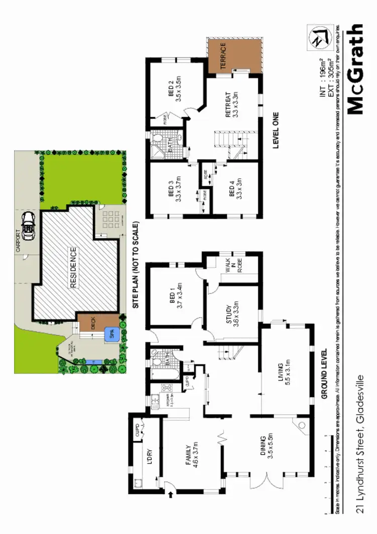Floorplan of Homely house listing, 21 Lyndhurst Street, Gladesville NSW 2111