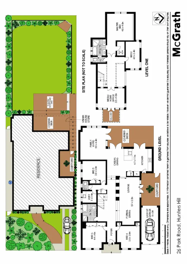 Floorplan of Homely house listing, 26 Park Road, Hunters Hill NSW 2110