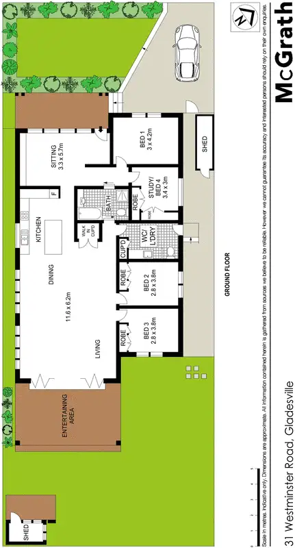 Floorplan of Homely house listing, 31 Westminster Road, Gladesville NSW 2111
